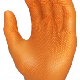 Ronco Octopus Grip Nitrile Gloves - Black 8mil 50/BX